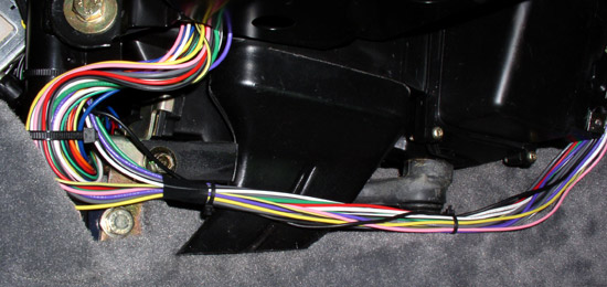 Connects2 wiring from radio