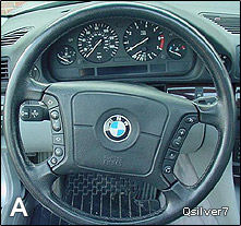 Standard BMW 4-spoke wheel