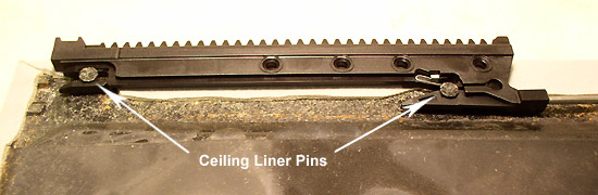ceiling liner pins